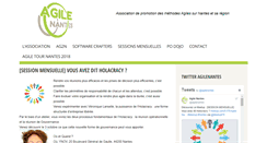 Desktop Screenshot of agilenantes.org